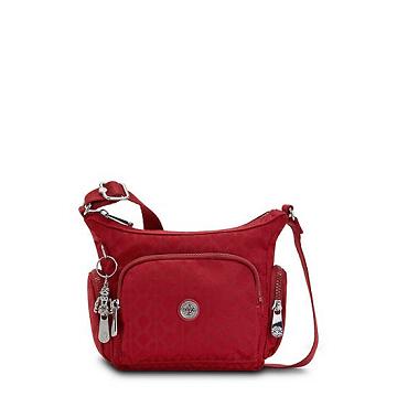 Kipling Gabbie Mini Crossbody Bags Signature Red | CA 1121XY